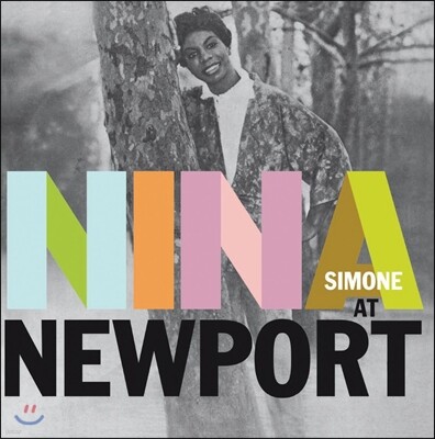 Nina Simone — Nina At Newport 니나 시몬 1960-1961년 라이브 앨범 커버