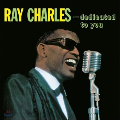 Ray Charles — Dedicated To You 앨범 커버