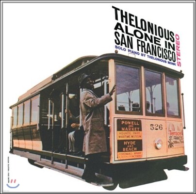 Thelonious Monk — Alone In San Francisco 앨범 커버