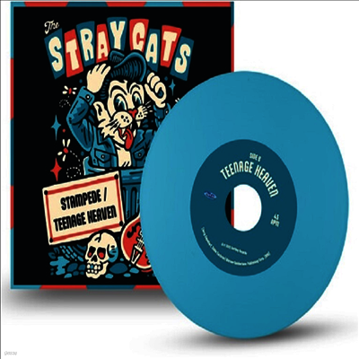 Stray Cats — Stampede/Teenage Heaven 앨범 커버