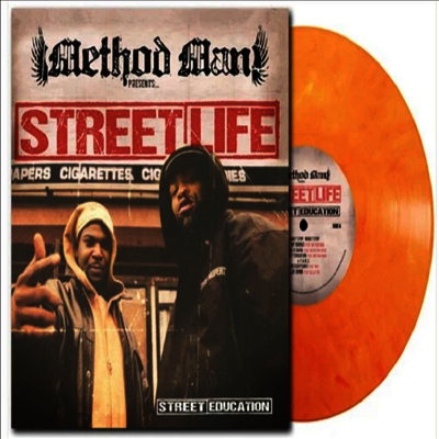 Method Man Presents Streetlife - Street Education (Ltd 20th Anniversary Edition) (Limited Deluxe Edit)(Orange Marble Vinyl)(LP)