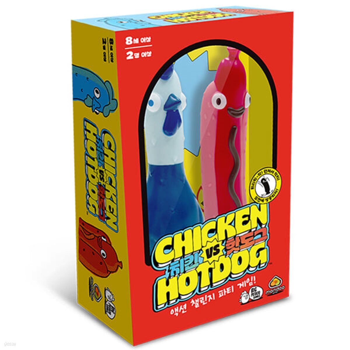 치킨대핫도그 정품 한글판 액션 보드게임 치킨VS핫도그