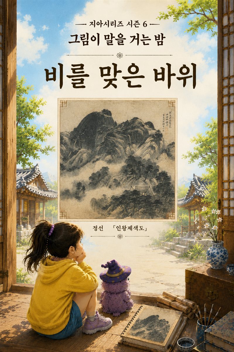 비를 맞은 바위 (정선 「인왕제색도」) - 마음거울동화  시즌6