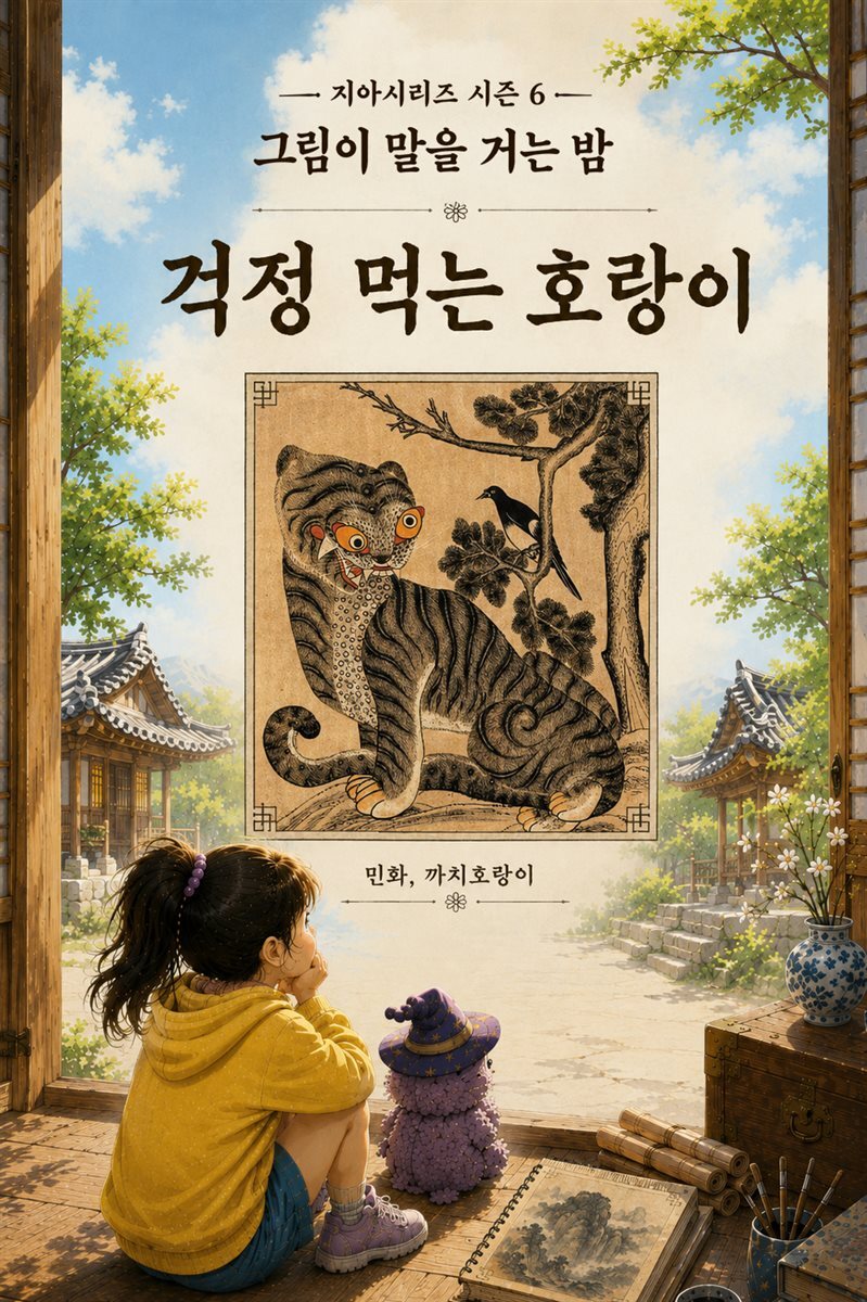 걱정 먹는 호랑이 (민화, 까치호랑이) - 마음거울동화  시즌6