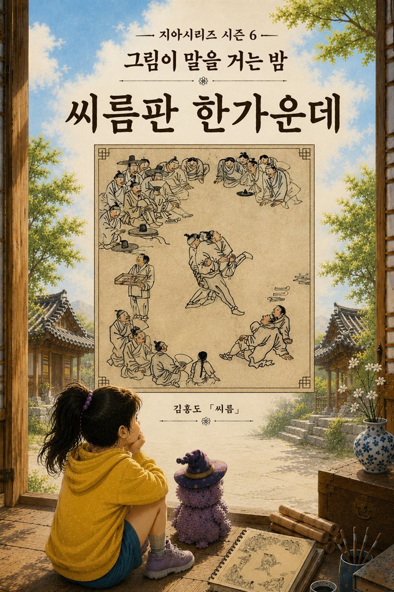 씨름판 한가운데 (김홍도 「씨름」) - 마음거울동화  시즌6