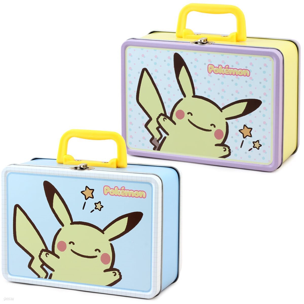 포켓몬 서툴러도 변신 메타몽 피크닉 가방/ 캐릭터 틴 케이스 손가방 소품 보관함