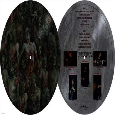 Cannibal Corpse — The Bleeding (Picture Disc) 앨범 커버