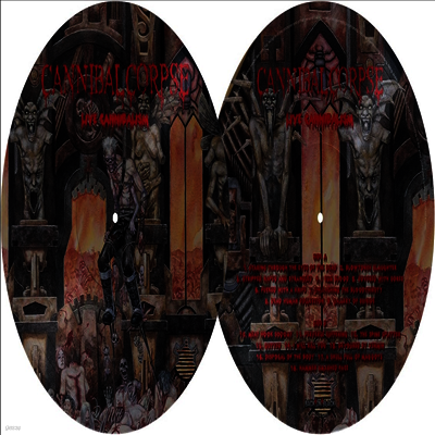 Cannibal Corpse — Live Cannibalism (Picture Disc) 앨범 커버