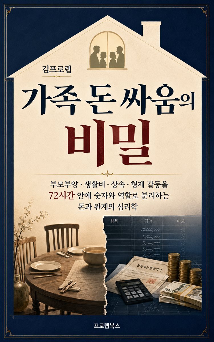 가족 돈 싸움의 비밀