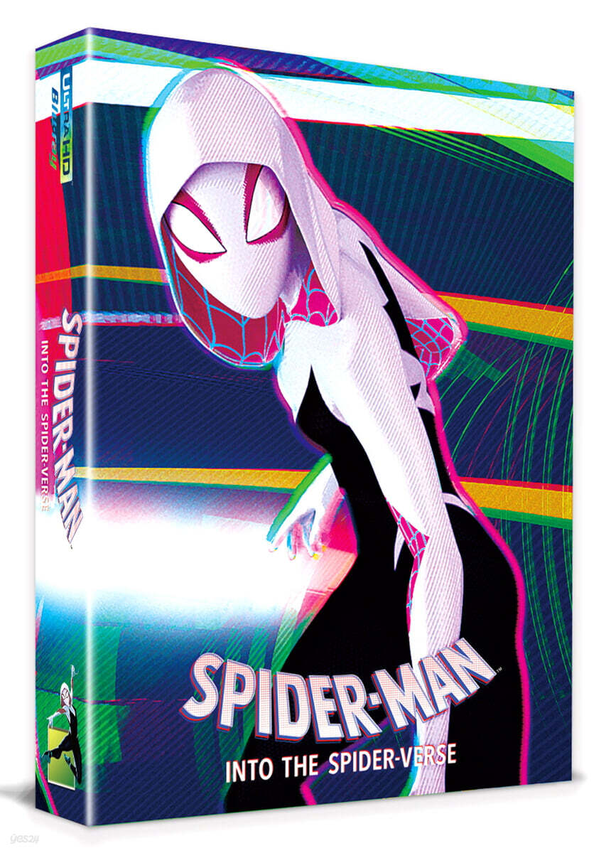 스파이더맨: 뉴 유니버스 (3Disc, 4K UHD+3D+BD 풀슬립 A2 Type 스틸북 한정판) : 블루레이