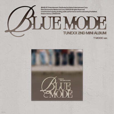 TUNEXX - 2nd Mini Album : BLUE MODE [T MODE ver.]