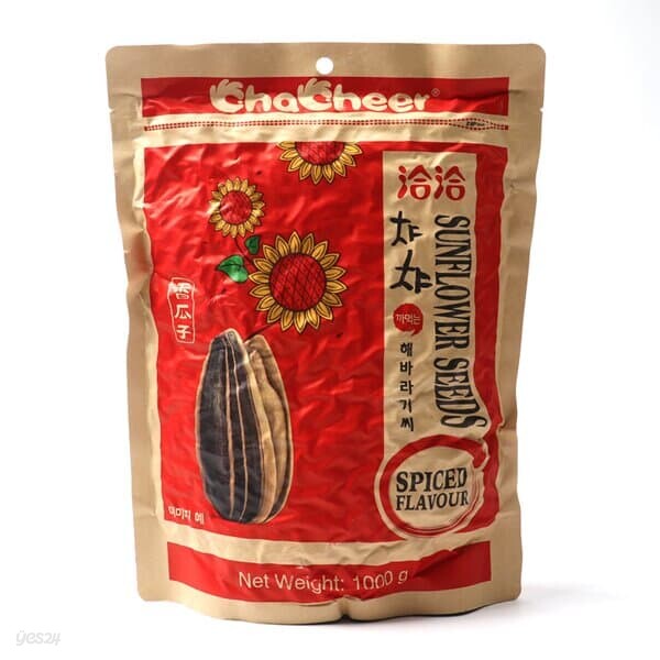 차차 까먹는 해바라기씨 오향맛 1kg 대용량
