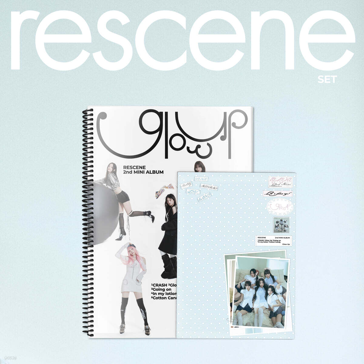 RESCENE (리센느) - 미니앨범 2집 : Glow Up [2종 SET]