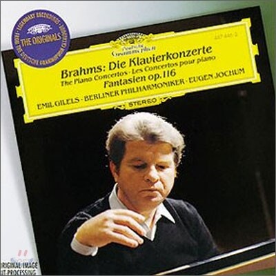 [2CD 미국 수입] Emil Gilels 브람스: 피아노 협주곡 1번 2번 (Johannes Brahms: Piano Concerto) 에밀 길렐스