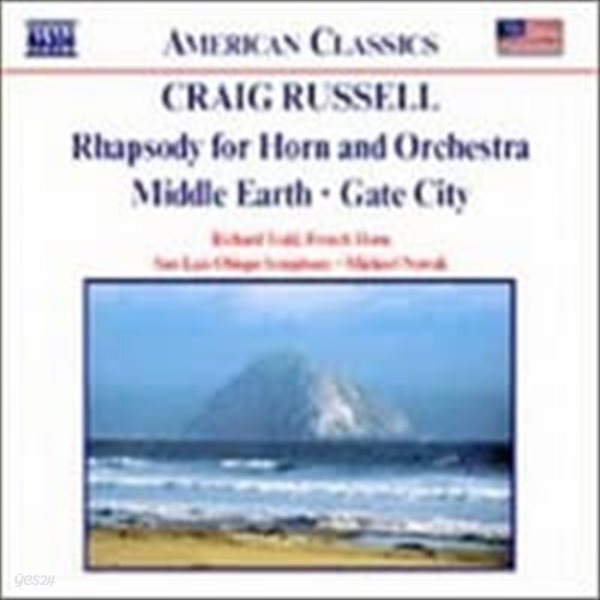 Richard Todd, Michael Nowak / American Classics - 크레이그 러셀 : 혼과 관현악을 위한 랩소디 (수입/8559168)