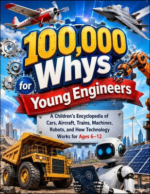 100,000 Whys for Young Engineers: A Children's Encyclopedia of Cars, Aircraft, Trains, Machines, Robots, and How Technology Works for Ages 6-12