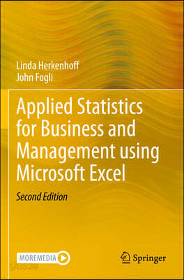 Applied Statistics for Business and Management Using Microsoft Excel