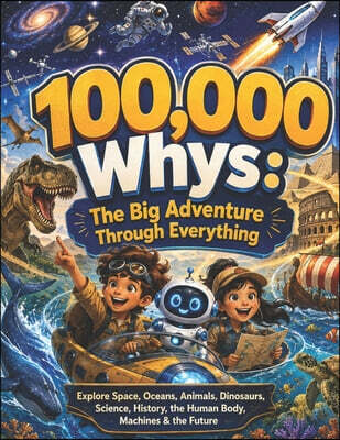 100,000 Whys: The Big Adventure Through Everything: Explore Space, Oceans, Animals, Dinosaurs, Science, History, the Human Body, Machines & the Future