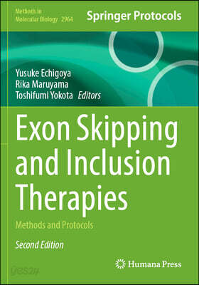 Exon Skipping and Inclusion Therapies: Methods and Protocols