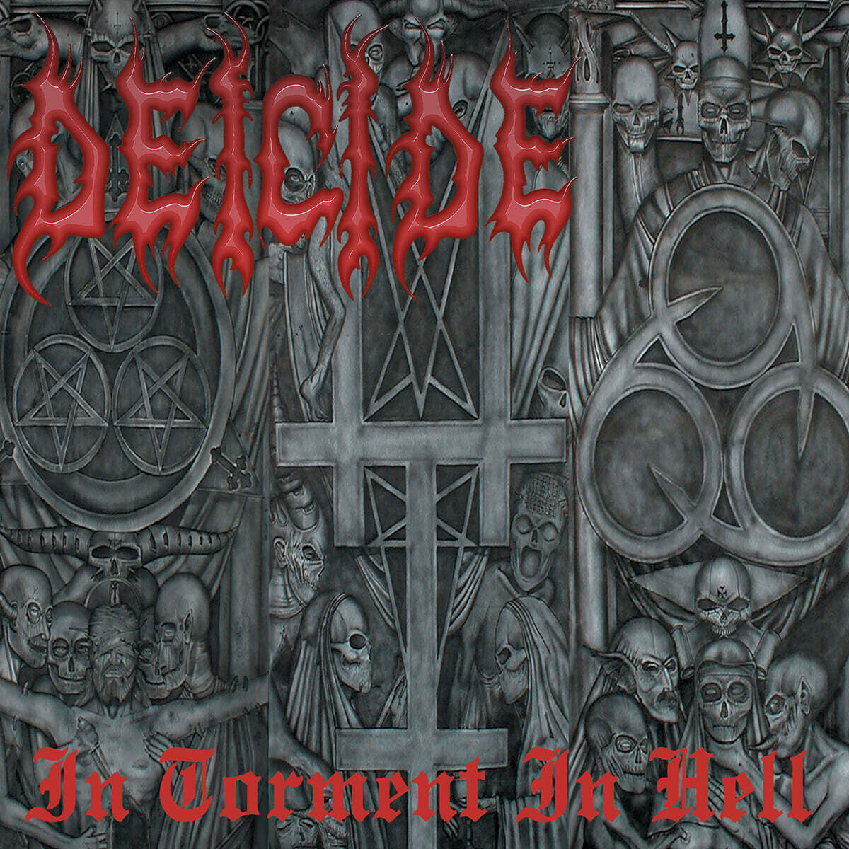 Deicide (디어사이드) - In Torment in Hell [레드 스모크 컬러 LP]