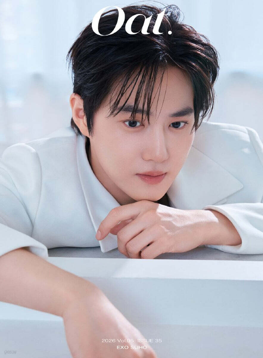 [B형] OAT Magazine 중국 2026년 08월호 :  EXO 엑소 수호 (김준면) 커버 (B형 잡지+카드 2장)
