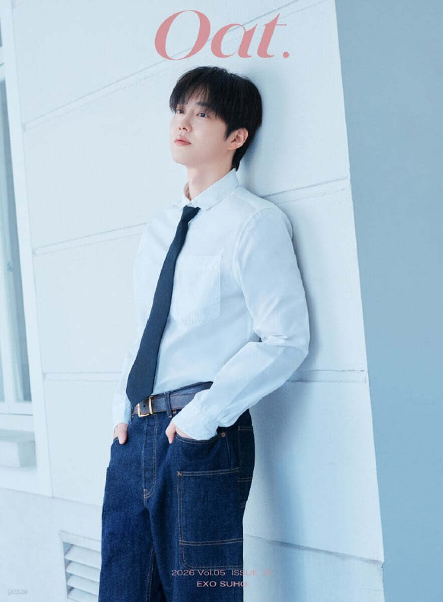 [C형] OAT Magazine 중국 2026년 08월호 :  EXO 엑소 수호 (김준면) 커버 (C형 잡지+카드 2장)