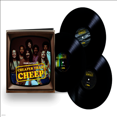 Frank Zappa — Cheaper Than Cheep (Gatefold) 앨범 커버