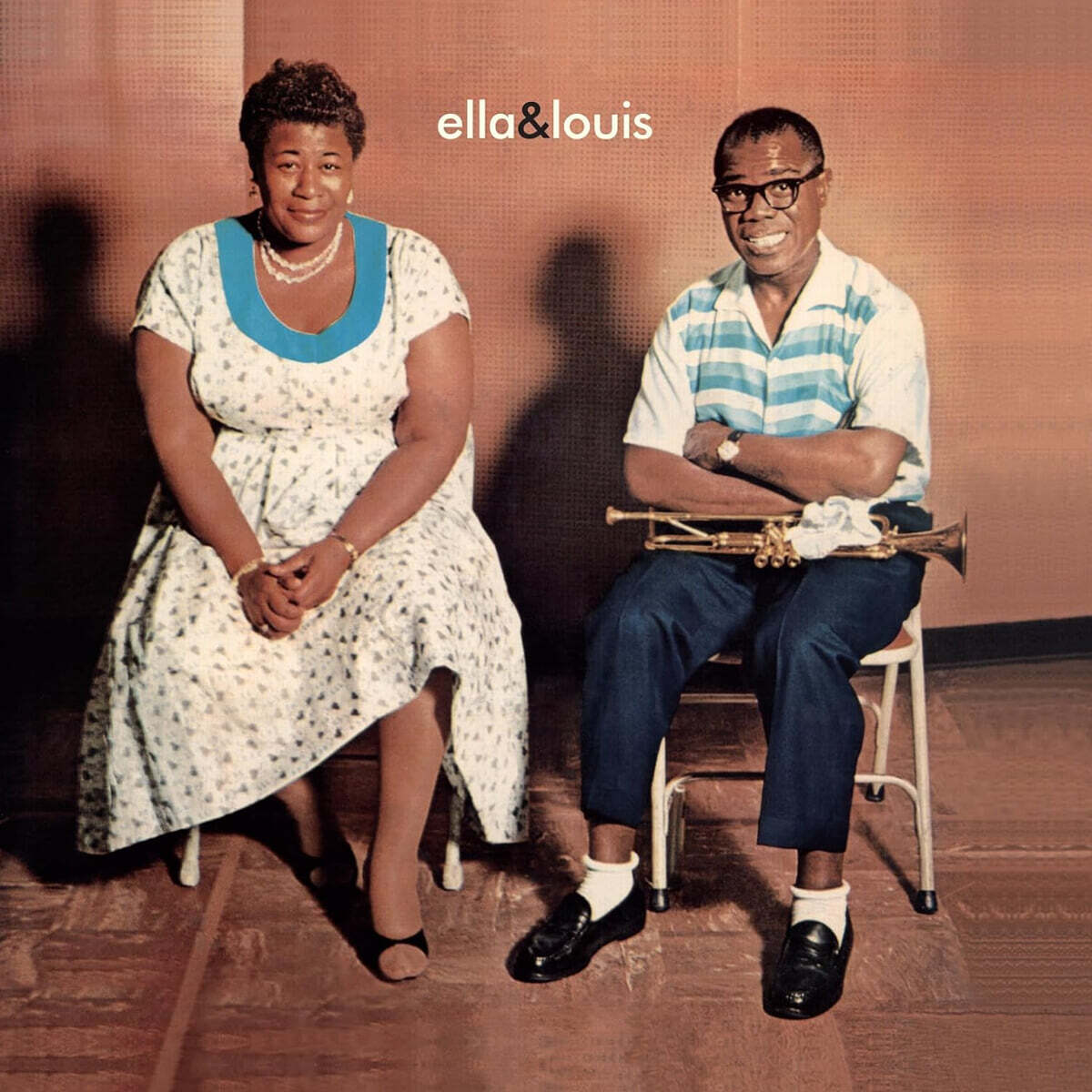 Ella Fitzgerald & Louis Armstrong (엘라 피츠제럴드 & 루이 암스트롱) - Ella & Louis [클리어 컬러 LP]