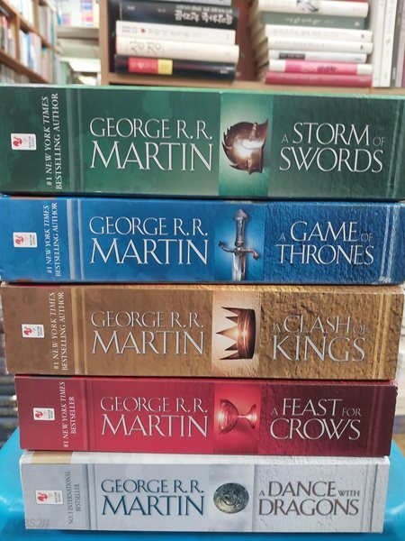 A Song of Ice and Fire : 1-5  Set 얼음과 불의 노래 (전5권 세트)