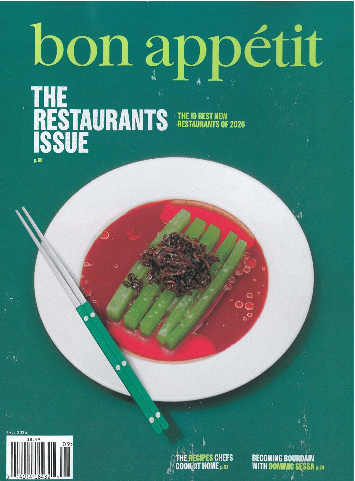 Bon Appetit (격월간) : 2026년 09월 Fall