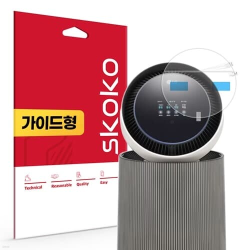 스코코 LG 퓨리케어 AI 오브제컬렉션 360 공기청정기 M7 AS356NSMA AS356NGMA 서클 디스플레이 액정보호필름