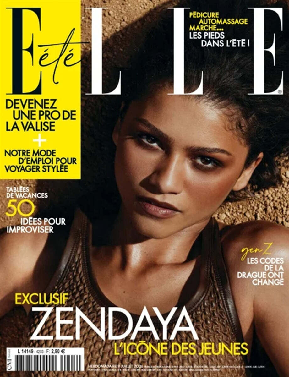 ELLE France (주간) : 2026년 07월 09일 : 젠데이아 콜먼 커버