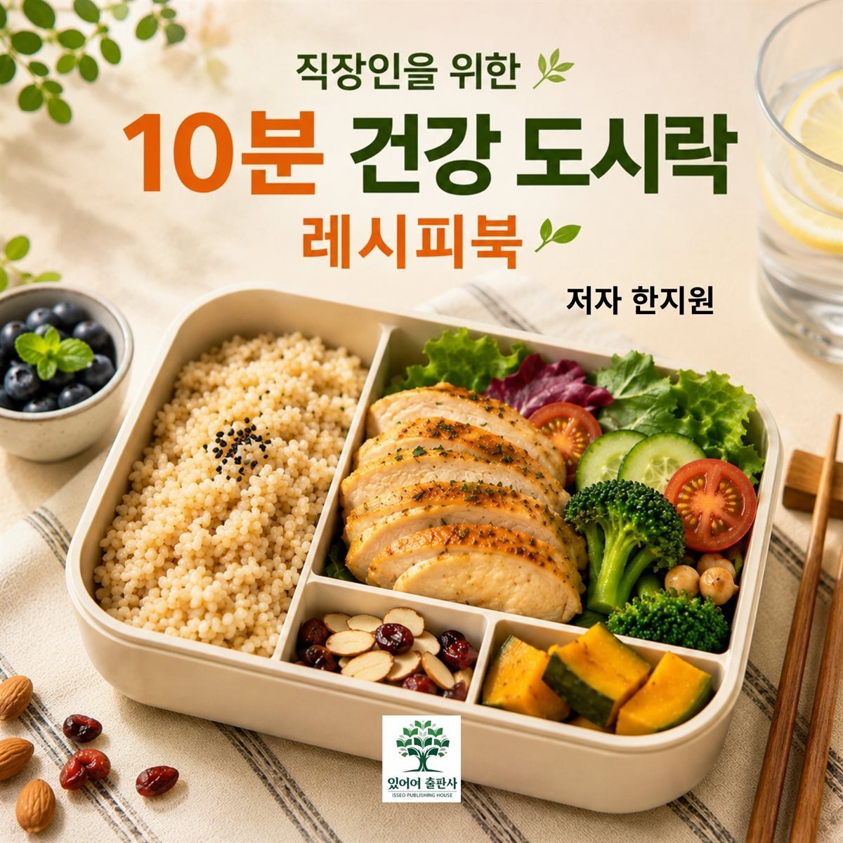 직장인을 위한 10분 건강 도시락 레시피북