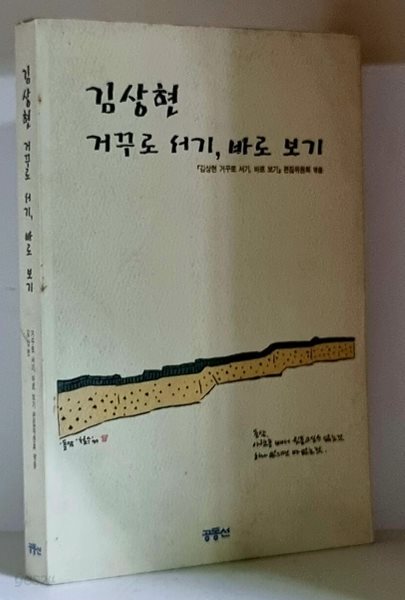김상현 거꾸로 서기, 바로 보기 - 초판