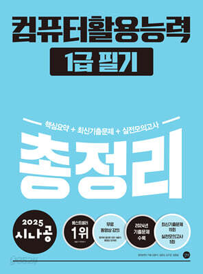2025 시나공 컴퓨터활용능력 1급 필기 총정리