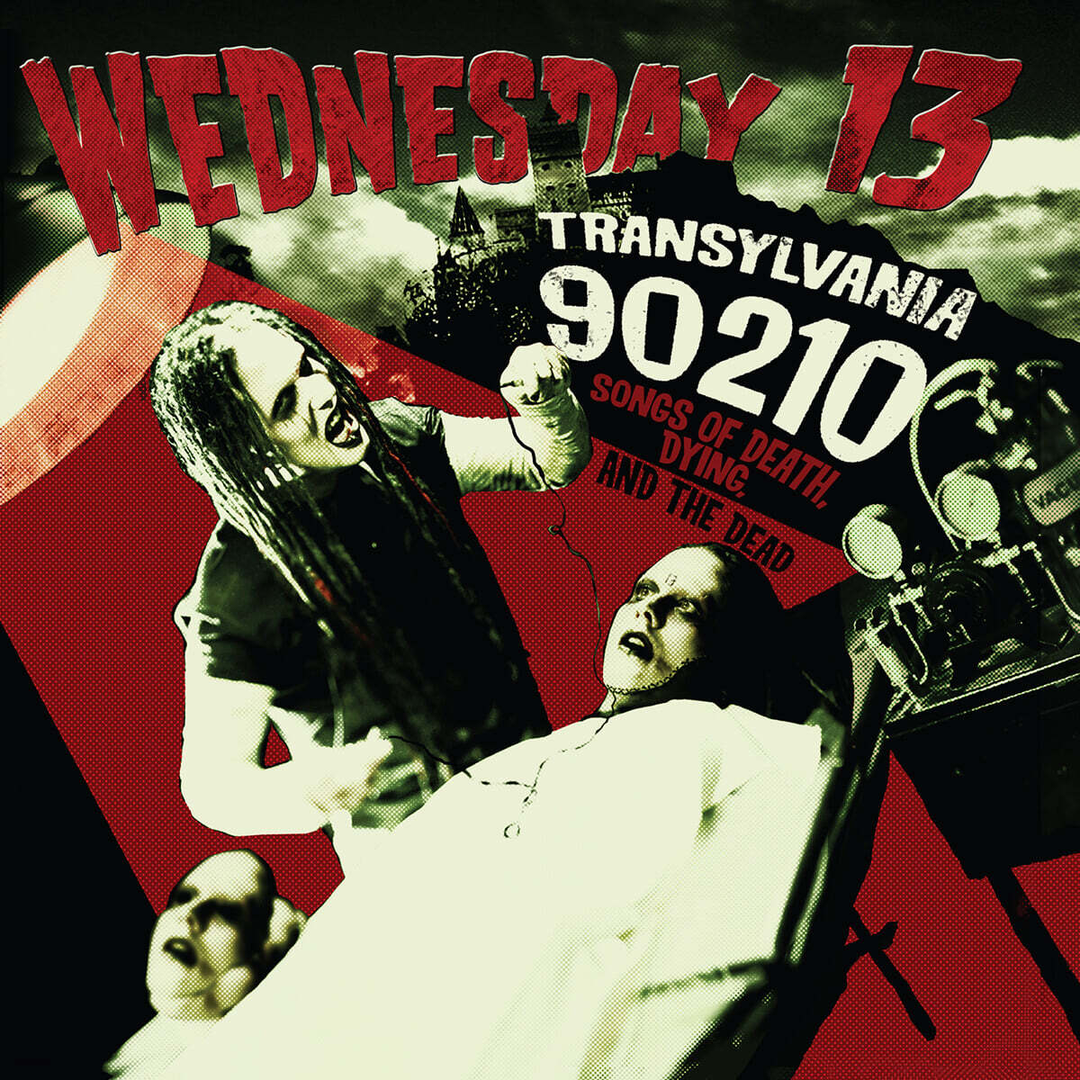 Wednesday 13 (웬즈데이 13) - Transylvania 90210: Songs of Death, Dying, and the Dead [네온 그린 컬러 LP]