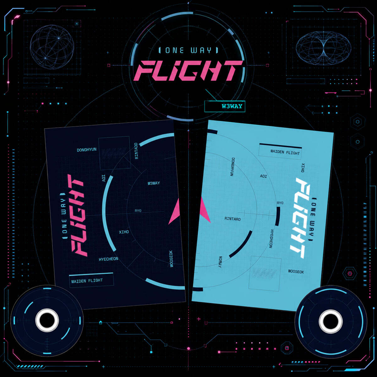 위웨이 (W3WAY) - ONE WAY FLIGHT [2종 중 1종 랜덤발송]