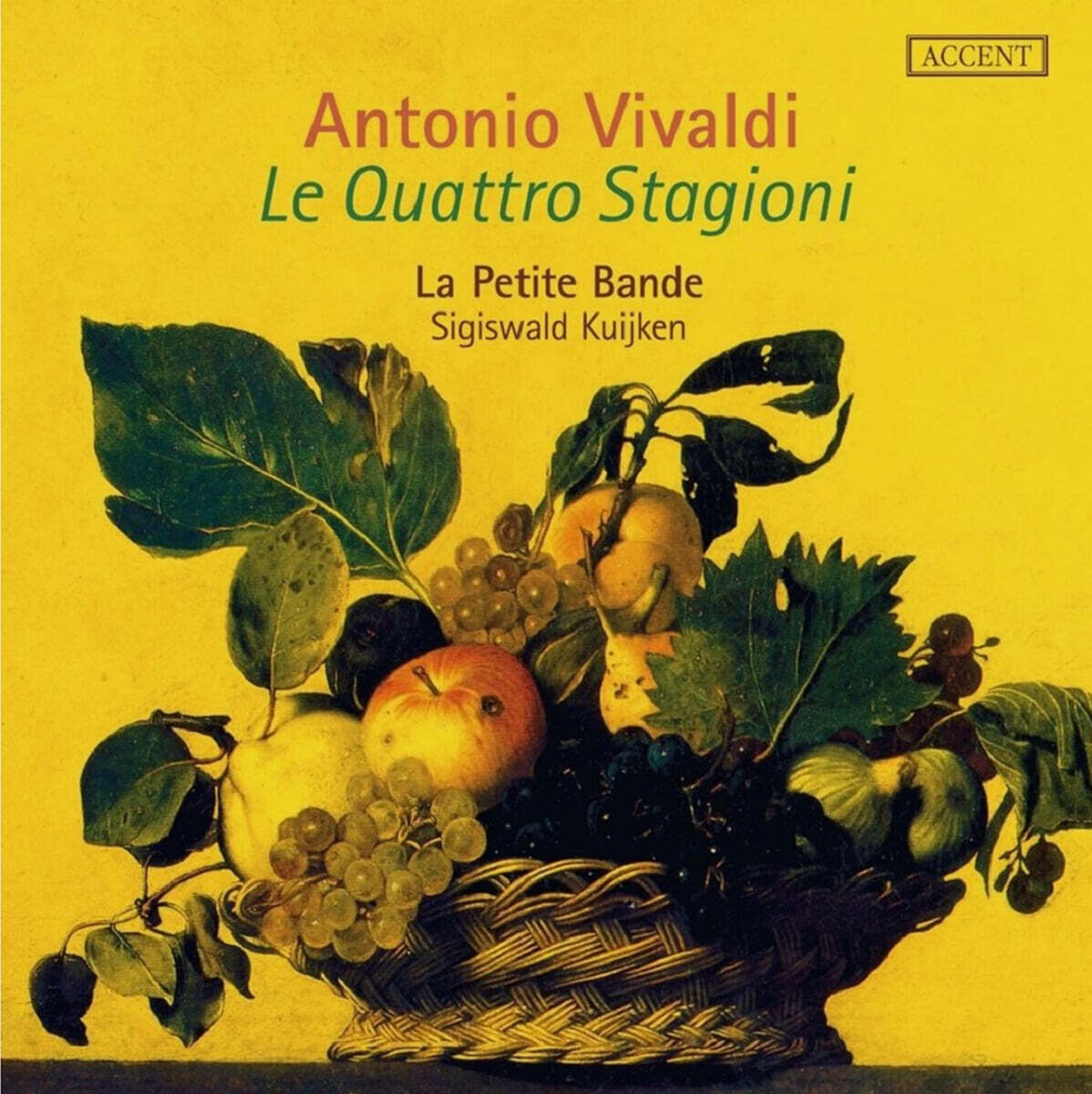 Sigiswald Kuijken 비발디: 사계 (Vivaldi: Le Quattro Stagione) [LP]