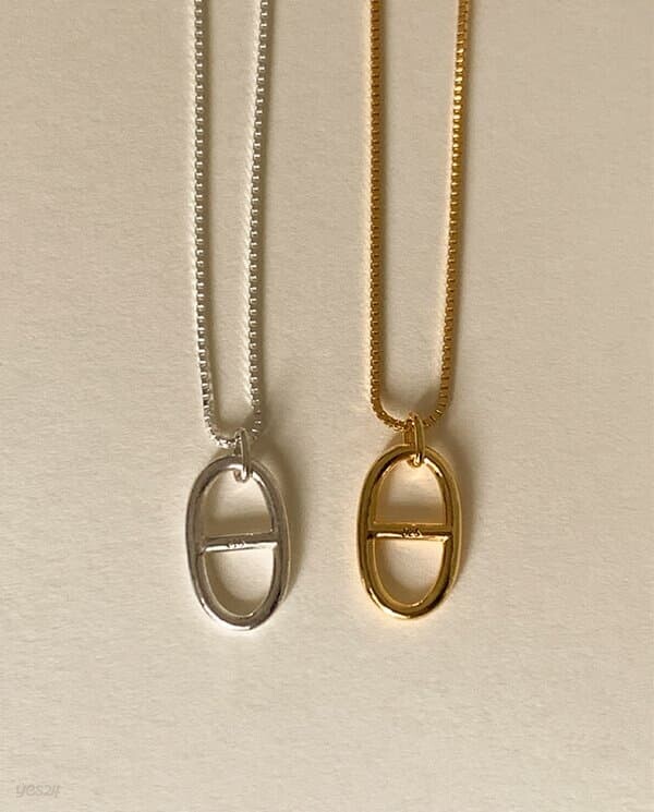 [925 Silver] Betting necklace A 33