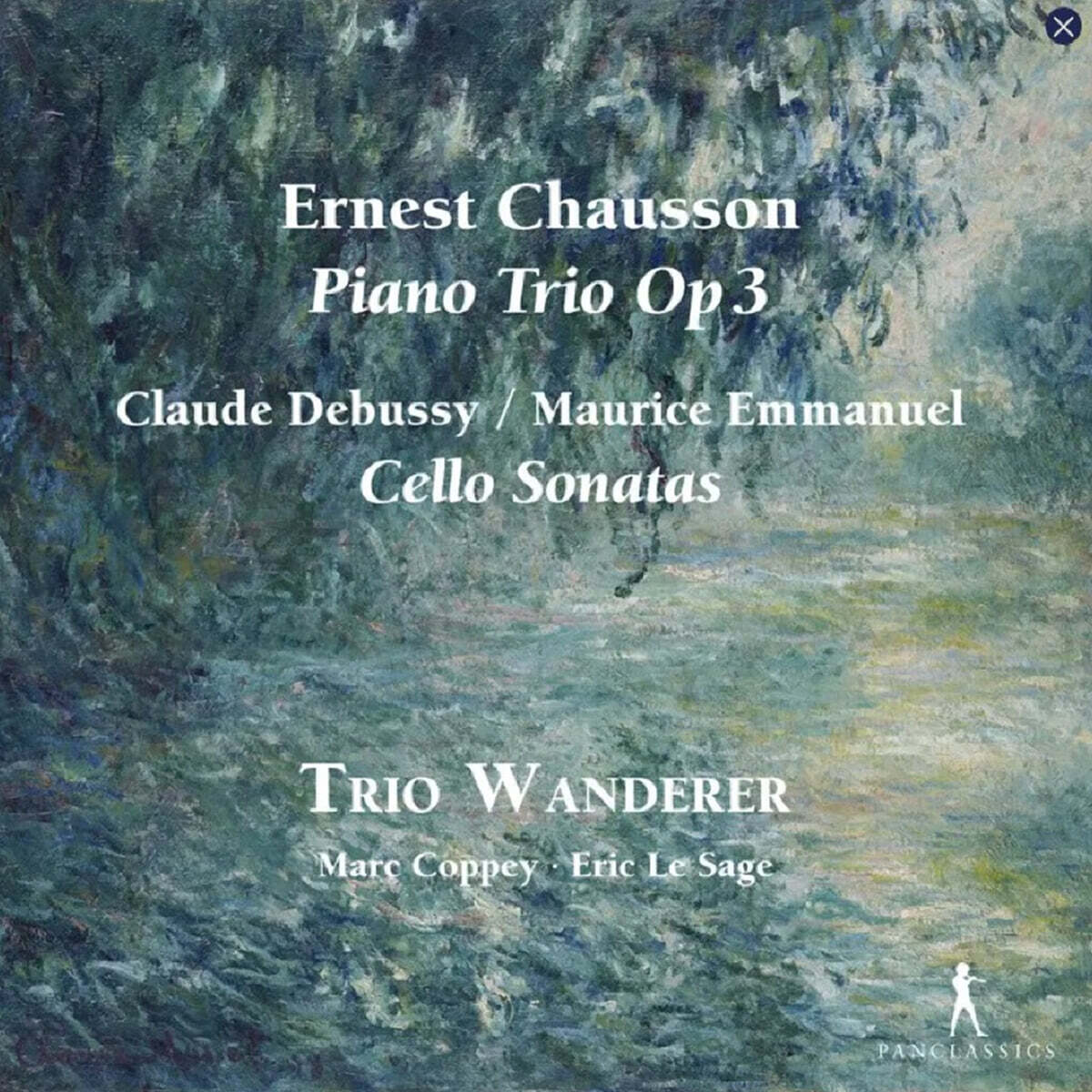 Trio Wanderer 쇼송: 피아노 트리오 Op. 3 / 드뷔시 / 엠마누엘: 첼로 소나타 외 (Chausson: Piano Trio, Op. 3 / Debussy & Emmanuel: Cello Sonates)