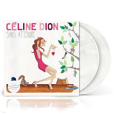 Celine Dion (셀린 디온) - Sans attendre [화이트 컬러 2LP]