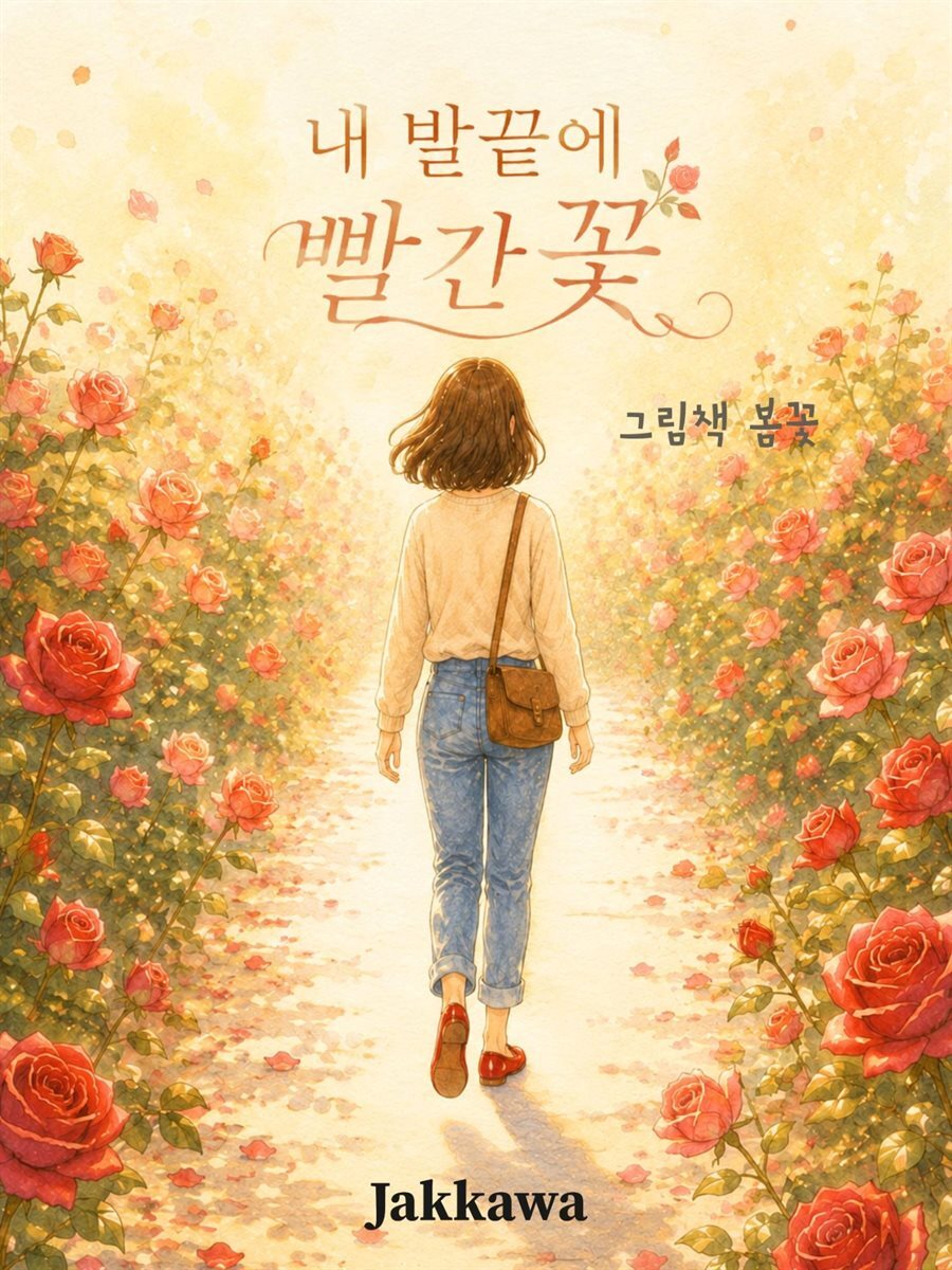 내 발끝에 빨간꽃