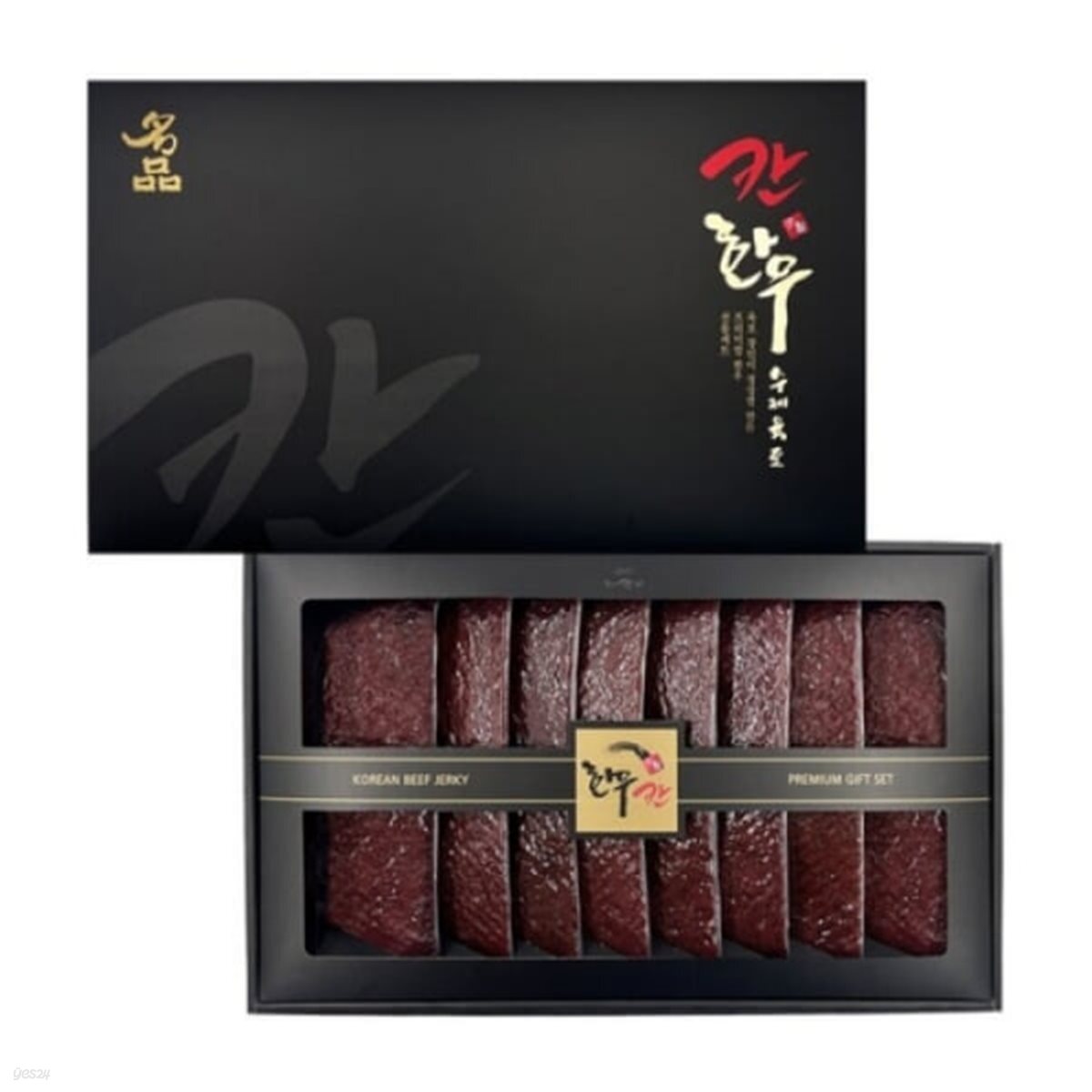 [칸] 수제 한우육포 선물세트 480g(60g*8팩)_쇼핑백