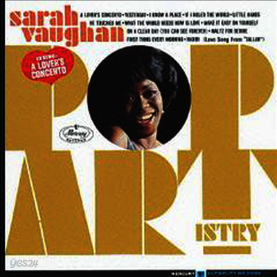 Sarah Vaughan - Pop Artistry (Ltd)(UHQCD)(일본반)