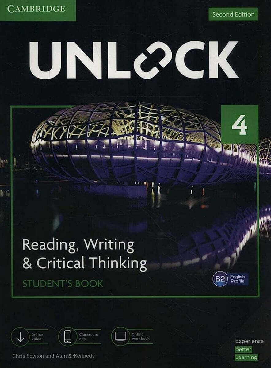 Unlock Level 4 Reading, Writing, & Critical Thinking Student's Book, Mob App and Online Workbook W/ Downloadable Video