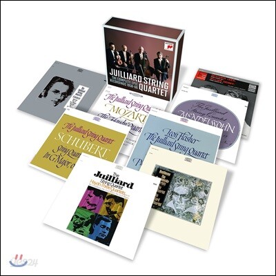 [중고-상] [수입] 줄리어드 현악 사중주단 - 에픽 레코딩 전집(1956-1966) [오리지널 커버 11CD]