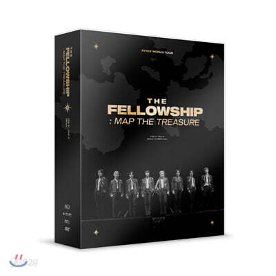 [중고-상] ATEEZ(에이티즈) - ATEEZ WORLD TOUR THE FELLOWSHIP : MAP THE TREASURE SEOUL DVD (2disc)