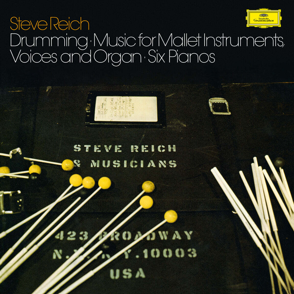 Steve Reich and Musicians 스티브 라이히: 드러밍, 6대의 피아노 외 (Steve Reich: Drumming Part I-IV, Voices &amp; Organ, Six Pianos) [3LP]