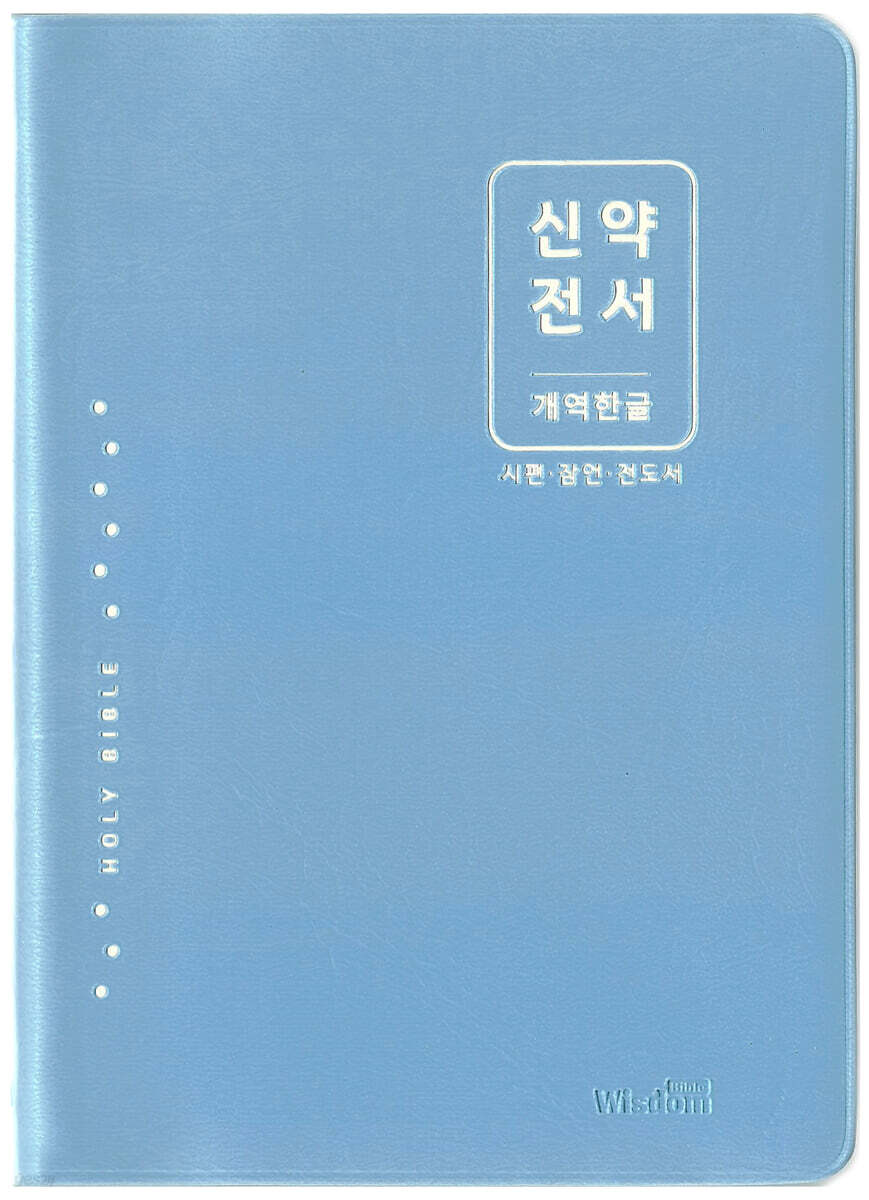개역한글판 신약전서 시편 잠언 전도서 (블루)