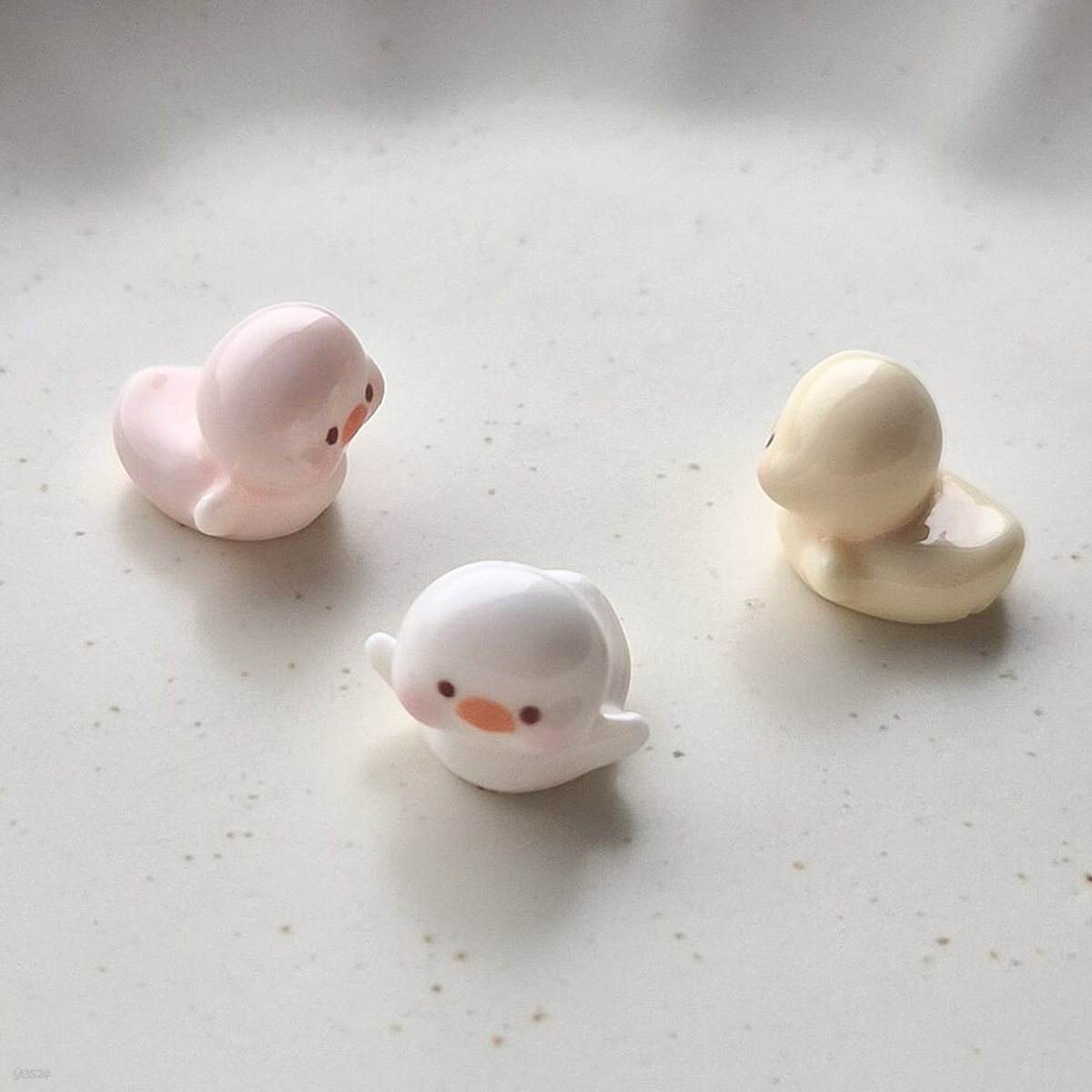 10개 귀여운 오리 키캡파츠 데코덴 부자재 미니어처 탑꾸 폰꾸 DIY 만들기 재료 꾸미기 파츠